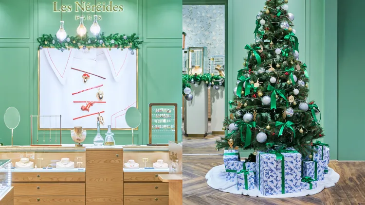 Les Néréides微風南山旗艦店聖誕叢林。品牌提供
