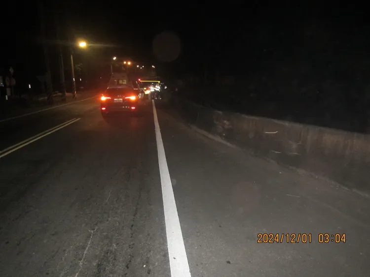 事故發生在霧峰區峰堤路與中正路口。民眾提供