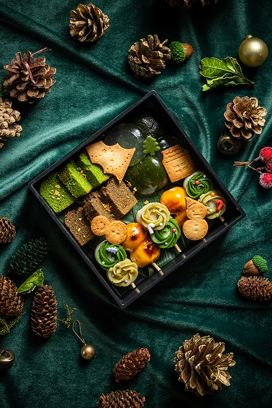 山本屋聖誕甜點盒。業者提供