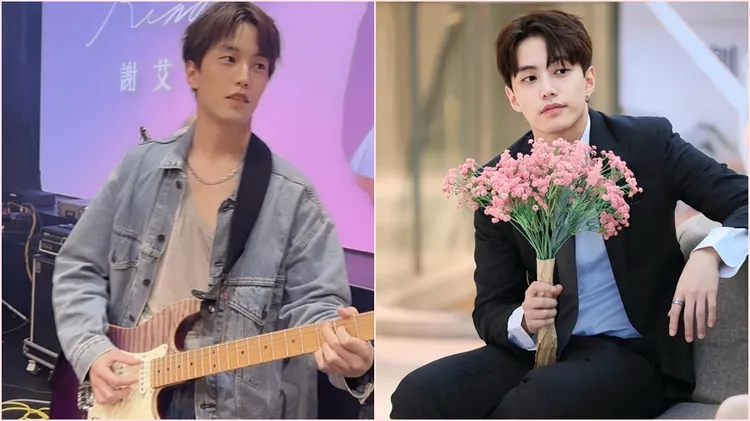 徐謀俊透露自己在大學時期學的吉他，當時認為女生會覺得談吉他男生很帥。翻攝自徐謀俊臉書