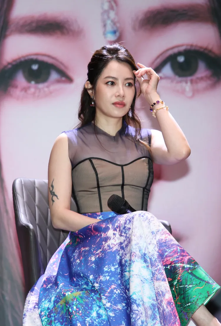 徐懷鈺分享醉後糗事。彭欣偉攝