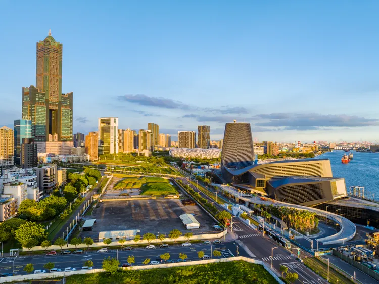 亞洲新灣區建設完工，未來將有許多科技大廠進駐。資料照片