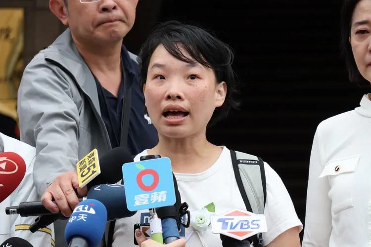 台南殺警案受害者家屬。莊宗達攝