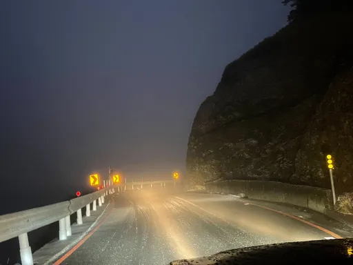 有夠冷!台14甲線路面結冰了 「翠峰至大禹嶺」今晚18時起預警性封閉