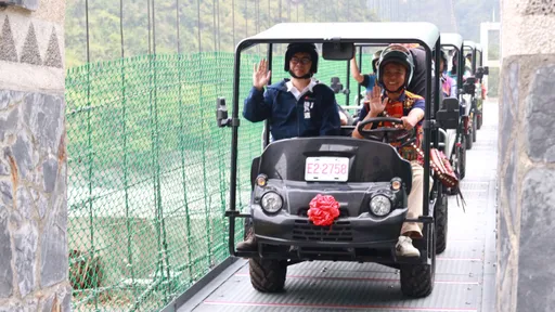 茂林布魯布沙吊橋啟用!砸1250萬元拓寬 陳其邁:減輕農民負擔