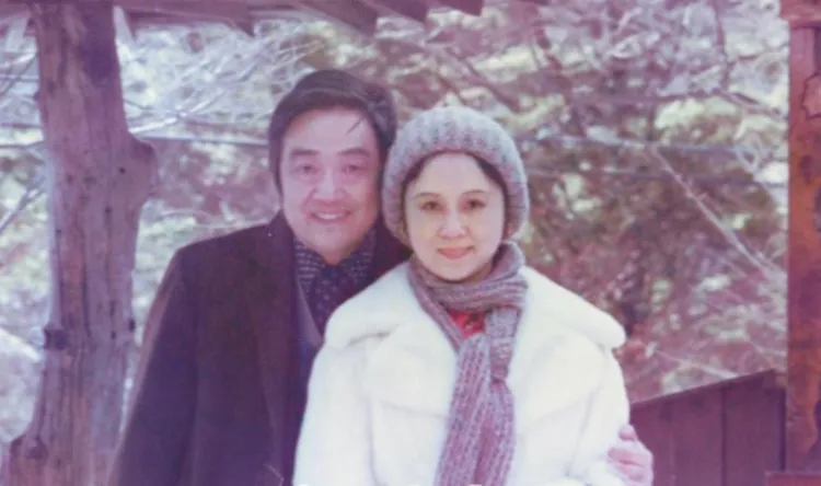 瓊瑤與平鑫濤因合作出書而生情。翻攝瓊瑤臉書影片