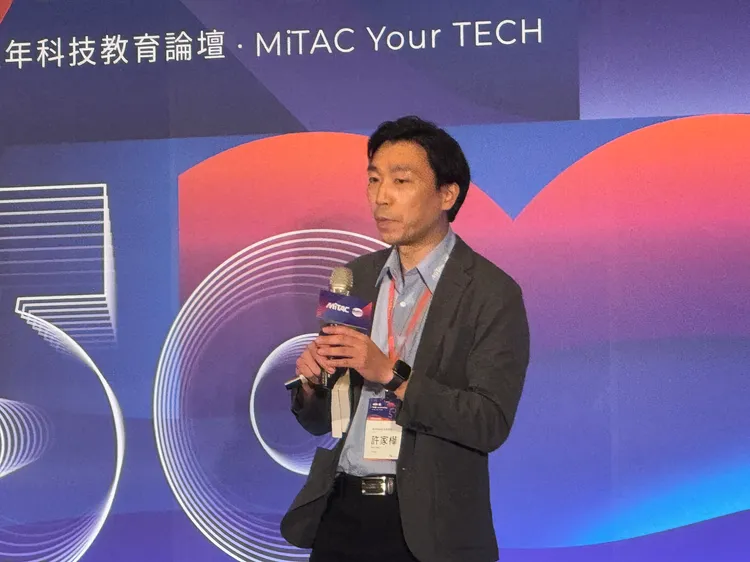 神達數位產品發展部資深經理許家樺。呂承哲攝