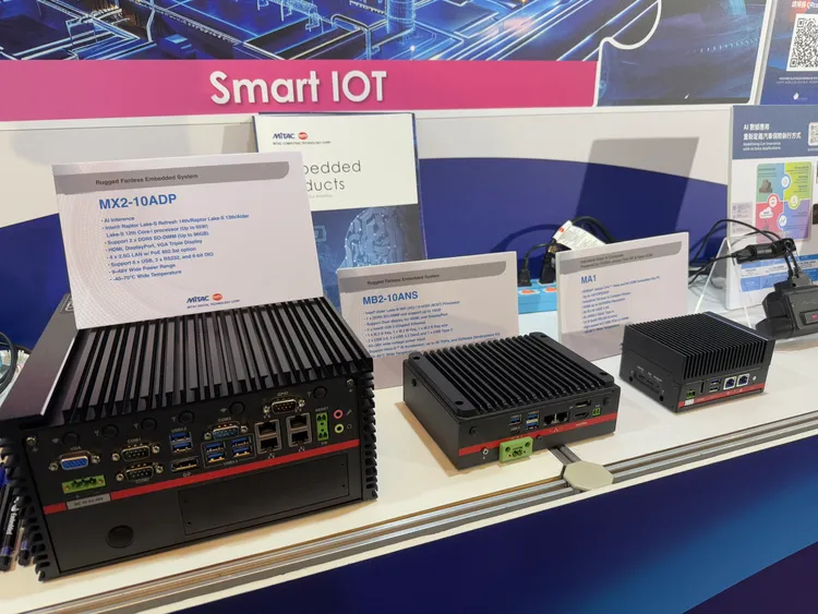 神達數位產品。呂承哲攝