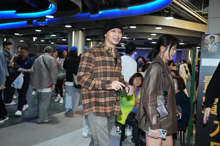 高爾宣夫婦。彭欣偉攝