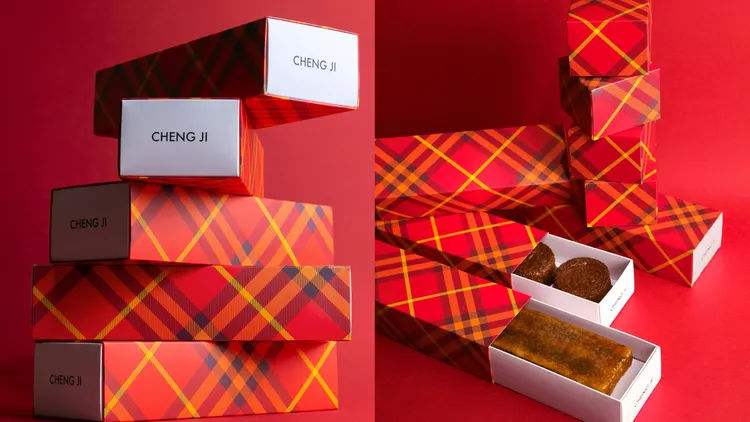 Burberry節慶限定餐車攜手承繼推出獨家甜點。品牌提供