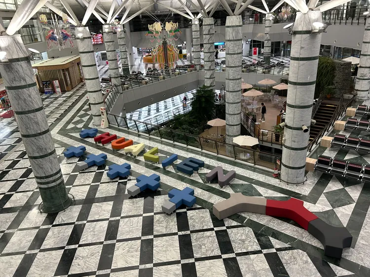 花蓮機場大廳。民航局提供