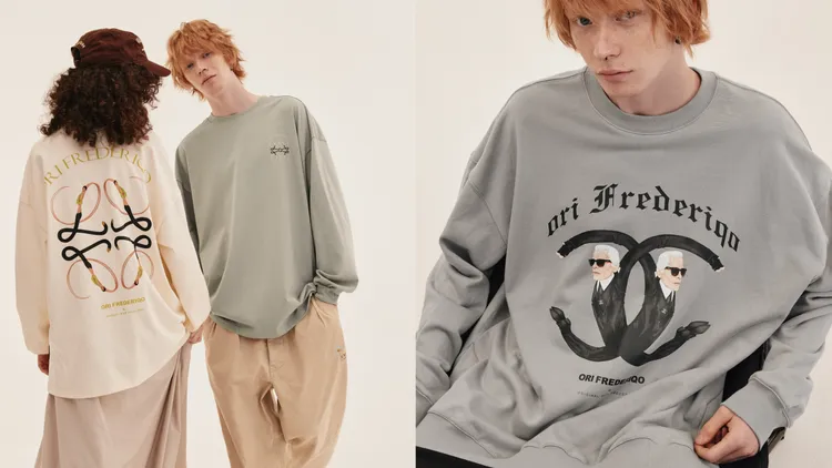 ORI FREDERIQO擅長運用詼諧手法巧妙向全球話題人物與品牌致敬。品牌提供