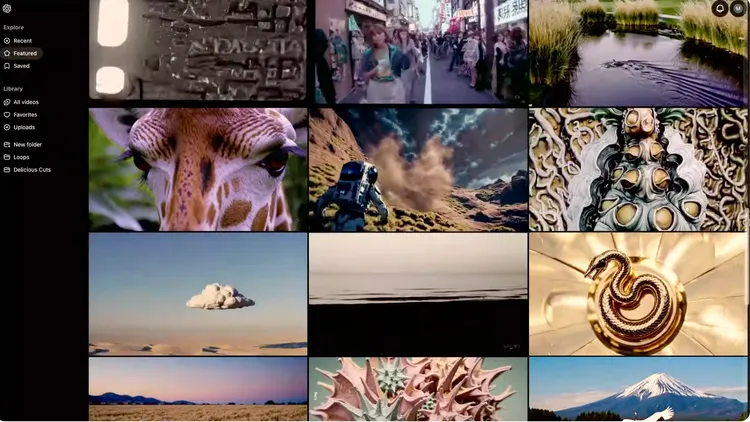 OpenAI Sora提供ChatGPT Plus和ChatGPT Pro訂閱用戶使用。翻攝OpenAI 