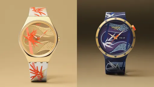 SWATCH蛇年表华丽登场 蓝金双色、竹节纹路显尽显蜕变魅力