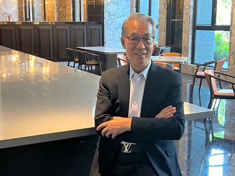 皇苑董事長郭敏能指出，建案是否持續創價要看未來市場決定。資料照片