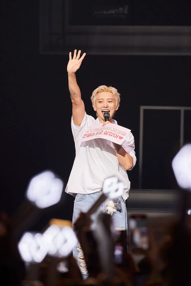 燦烈表示，明年目標就是持續全力以赴。藝尚娛樂提供