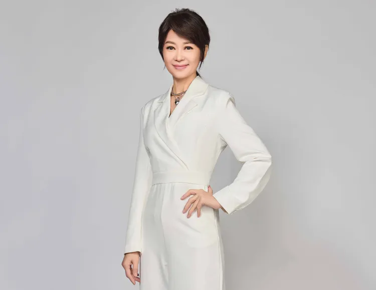 盧秀芳宣布擔任中視董事長兼總經理。中視提供