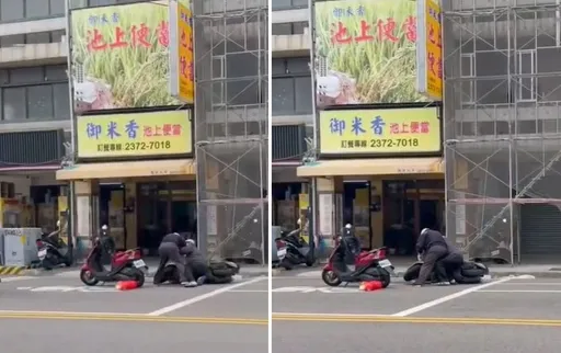 真「不老騎士」!行車糾紛釀路邊扭打 2翁加起來148歲互控傷害
