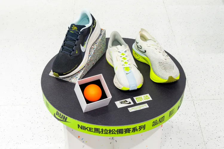 Nike推出馬拉松備賽鞋指定活動任務。品牌提供