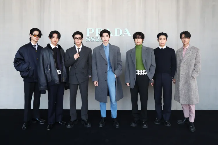 ENHYPEN隊長梁禎元及成員金善禹明年1月將來台挺PRADA Beauty快閃店開幕。品牌提供