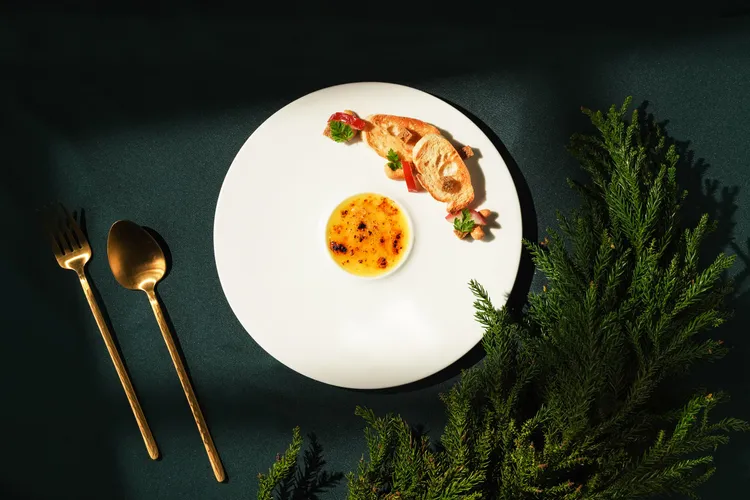 焦糖金山起司／法棍脆片／薑餅吐司。業者提供