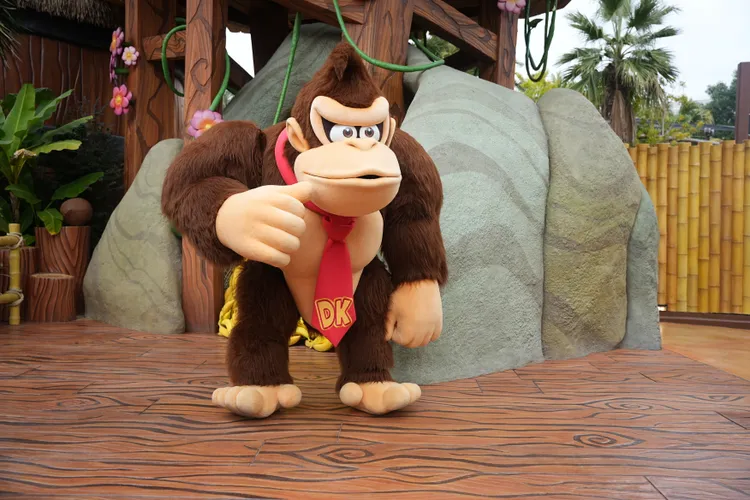 咚奇剛國度內的主角咚奇剛也會在每天現身與大家互動拍照。S.H.攝