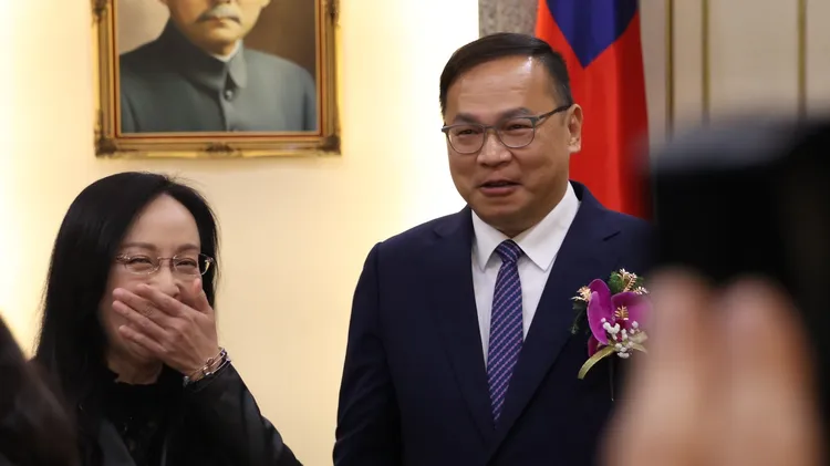王義川今在立院宣誓就職，遞補成為不分區立委。記者葉家瑋攝