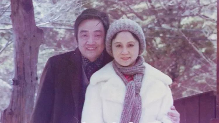 瓊瑤與丈夫平鑫濤。翻攝自瓊瑤臉書