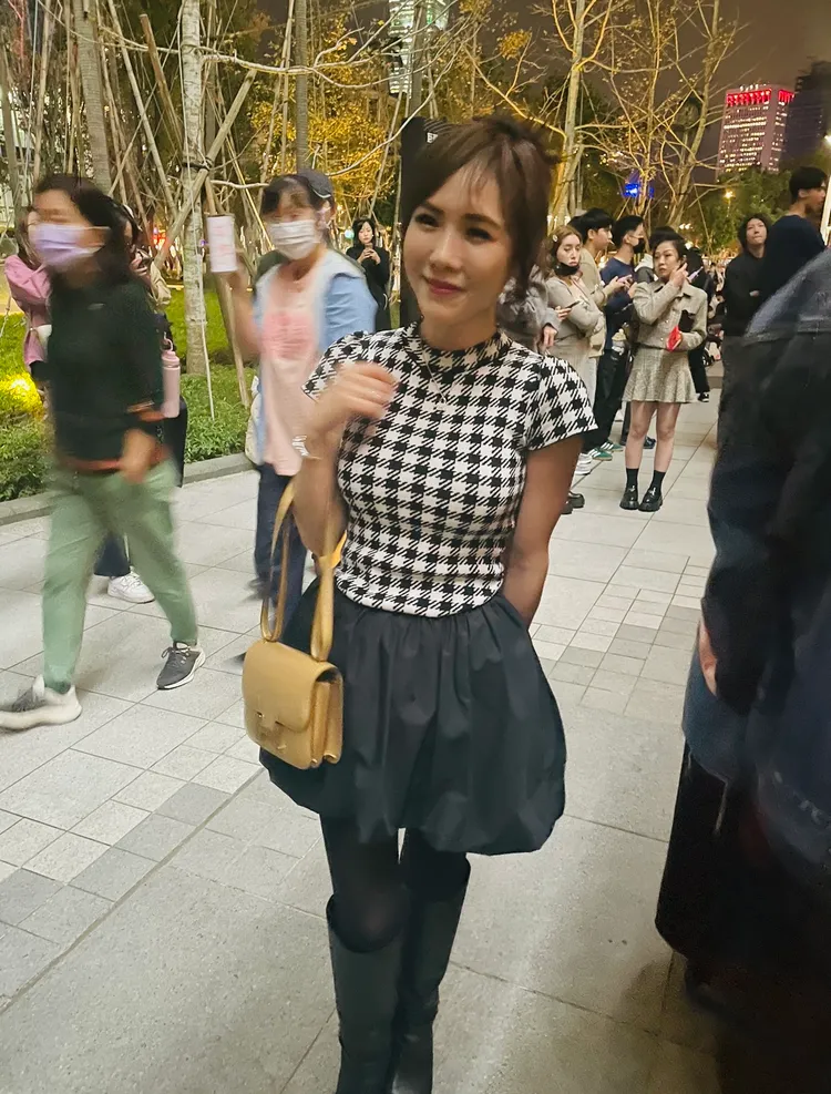 吳申梅百萬愛馬仕包演唱會前險弄丟。王郁惠攝