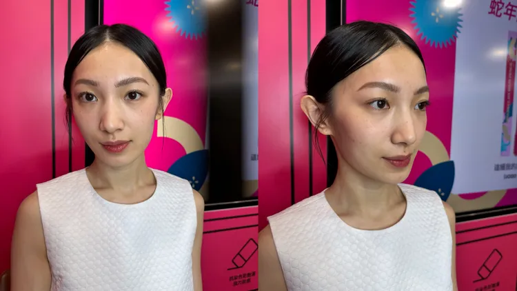 根根持久液態眉筆能輕鬆打造野生眉。張家玲攝