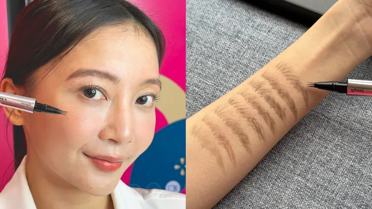 benefit順應野生眉潮流，推出根根持久液態眉筆，各1120元。品牌提供