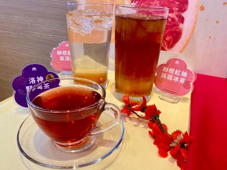 摩斯漢堡同步推出3款新品飲料。莊偉祺攝