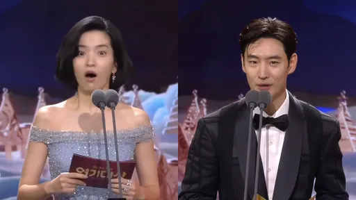 SBS演技大賞|金泰梨頒獎誤提友台嚇到瞪大眼 李帝勳機智救場被讚爆