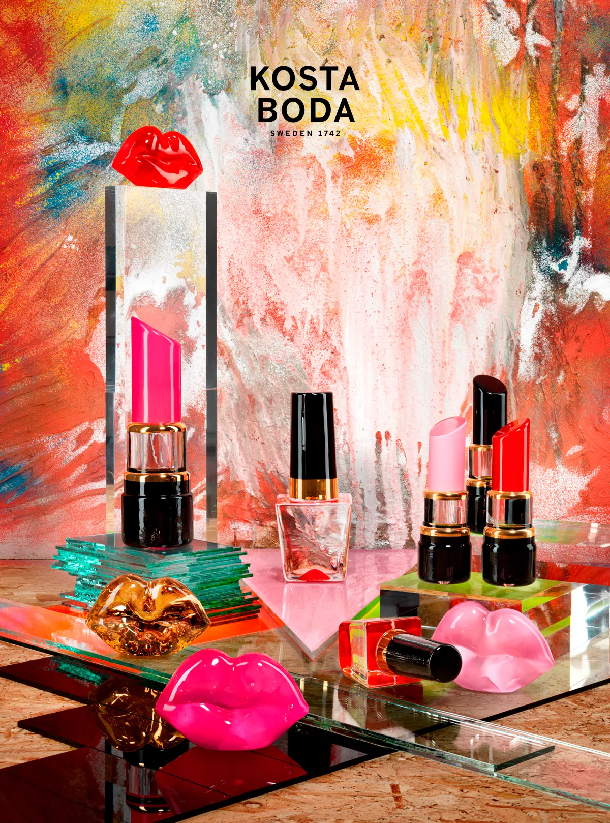 瑞典水晶品牌Kosta Boda出清折扣最低5折起。圖/旺代企業提供