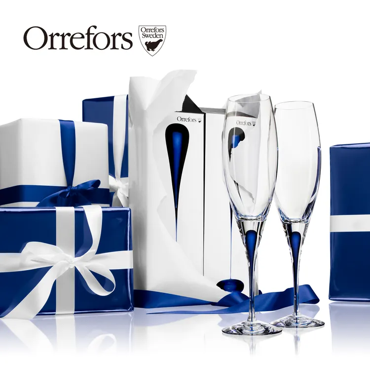 瑞典百年水晶品牌Orrefors出清折扣最低5折起。圖／旺代企業提供