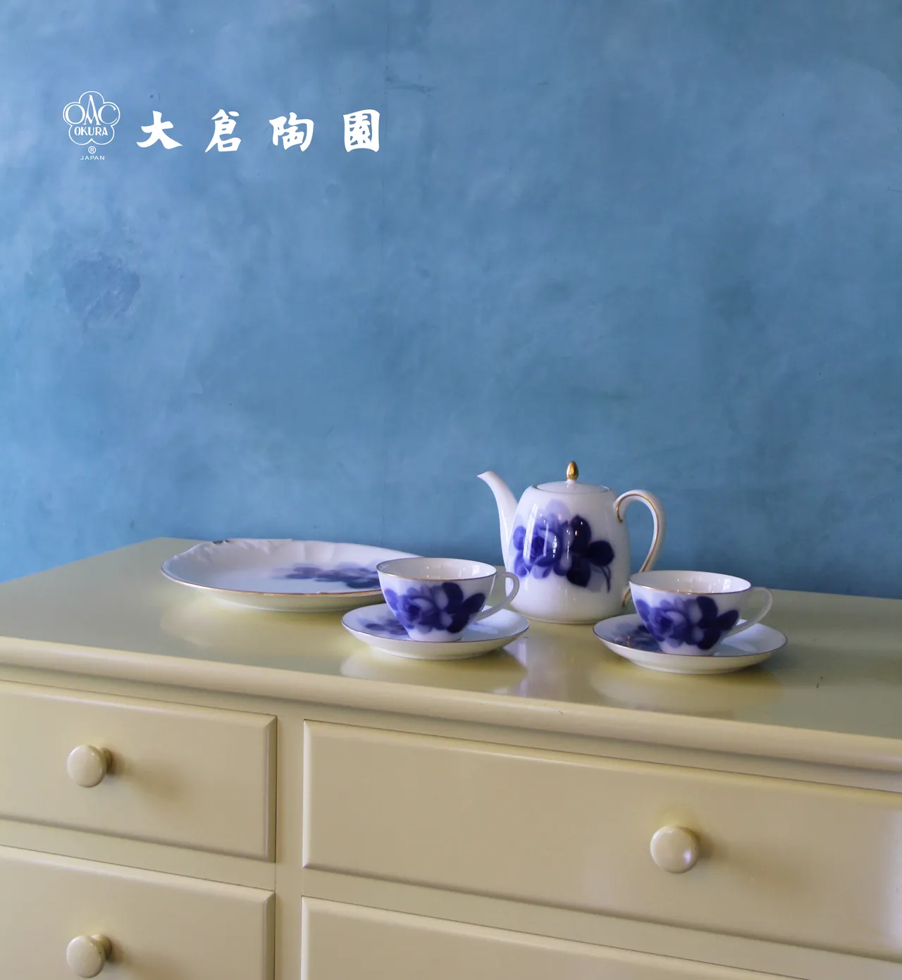 日本皇室御用瓷器大倉陶園折扣最低6折起。圖/旺代企業提供