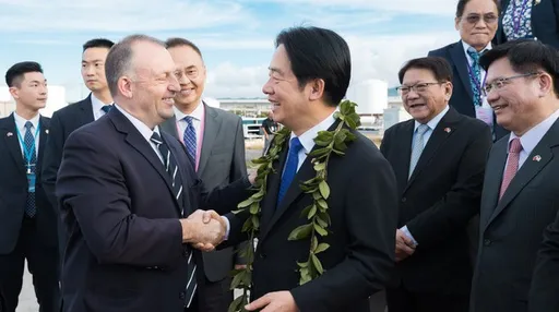 最高規格!夏威夷州長陪同賴總統訪急難管理署 聚焦防衛韌性