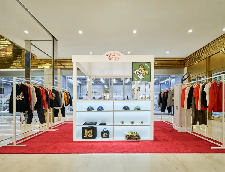 「KENZO VERDY MARKET」快閃店在微風信義登場。品牌提供