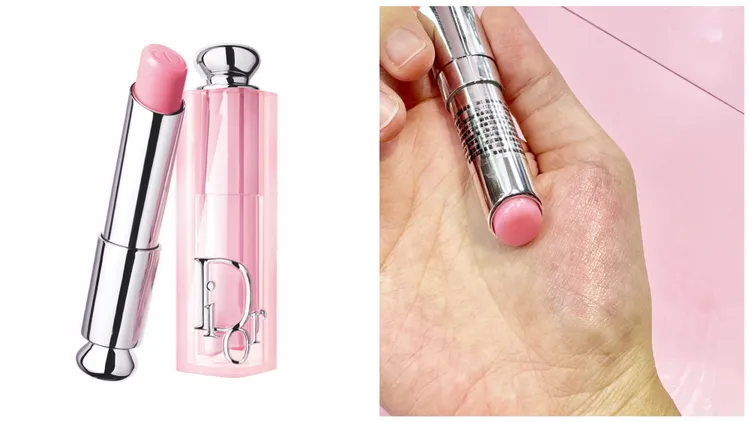 粉漾色#001經典粉。左圖品牌提供、右圖張家玲攝