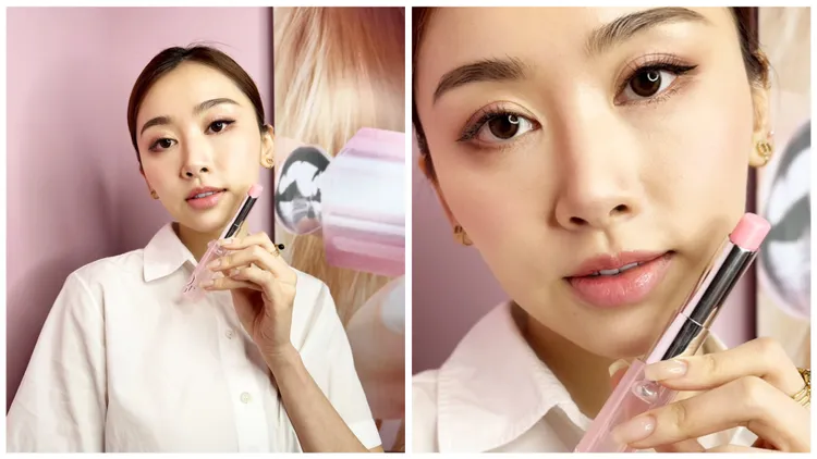 Model示範#001經典粉。張家玲攝