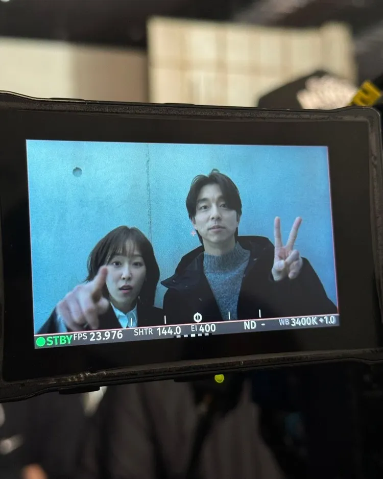 徐玄振（左）、孔劉最近積極宣傳Netflix新劇《一箱情緣》。翻攝徐玄振IG