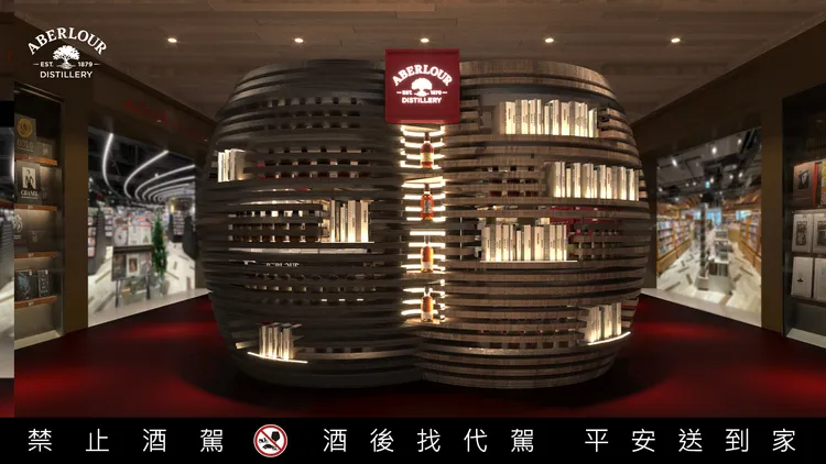 亞伯樂100%雙桶工藝，也巧妙設計成雙桶牆。業者提供