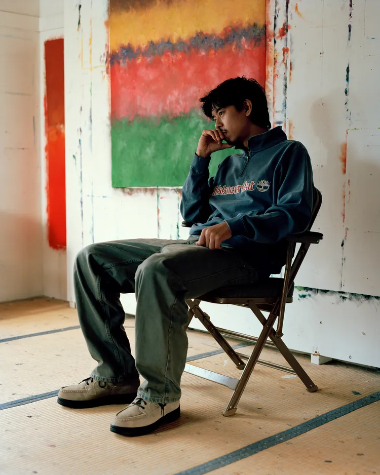 Timberland與thisisneverthat聯名系列焦點單品包括工裝靴、衛衣。品牌提供