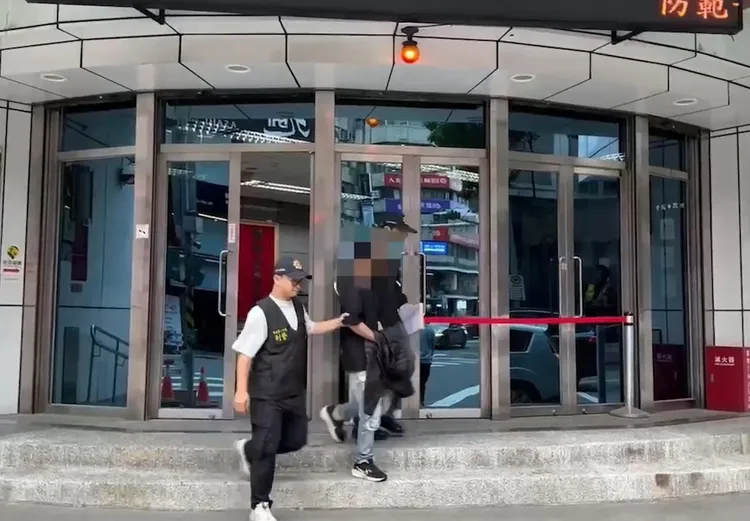 33歲李姓男子落網送辦。警方提供