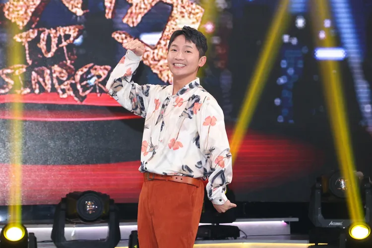 蔡昌憲分享婚姻秘訣。莊宗達攝