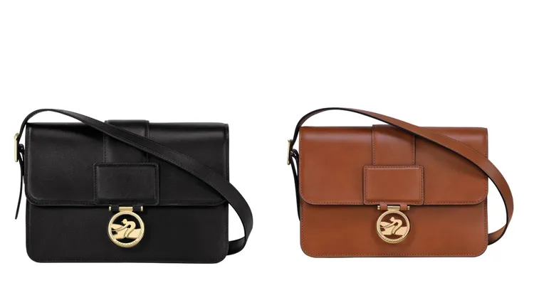 LONGCHAMPBox-Trot斜揹袋M，各2萬5800元。品牌提供