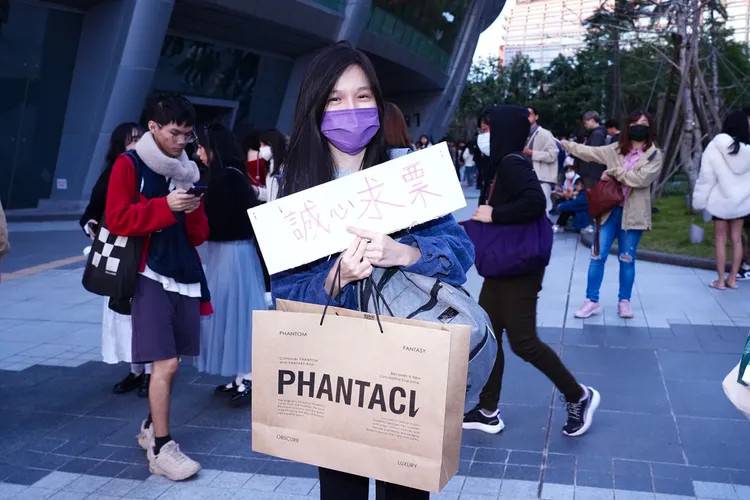 龔小姐從5歲就喜歡周杰倫，上次看到周董是「地表最強」巡演，無奈這次搶不到票。彭欣偉攝