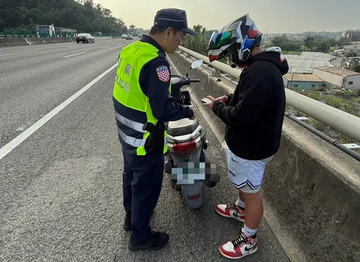 17歲少年無照騎車誤闖國道 原來是這原因惹禍