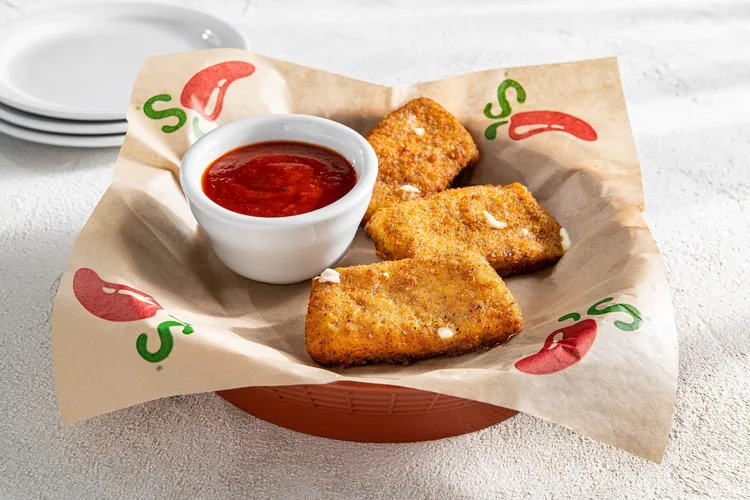 酥炸莫札瑞拉起司。業者提供