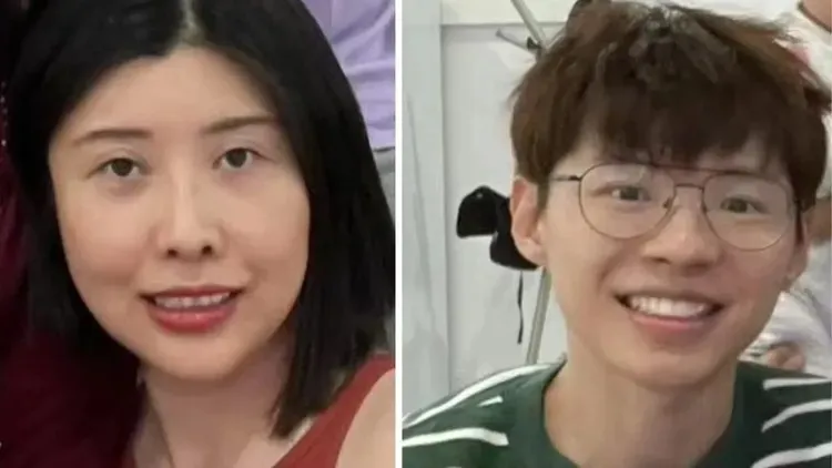 李女（左）被棄屍雪梨，台裔陳姓先生（右）疑似也遇害。翻攝Australia/PoliceDepartment